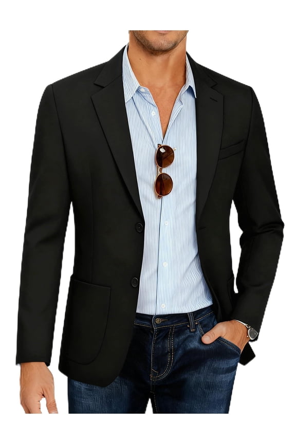 Men Linen Summer Blazer Stylish Regular Fit Linen Sportcoat Business Work Suit Jacket