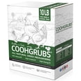 thumbnail image 1 of COOHGRUBS 100% Natural Dried Mealworms, Non-GMO Meal Worms for Chickens, Ducks & Wild Birds, High Protein Chicken Treats & Bird Food, 10-lb Box, 1 of 8