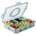 thumbnail image 1 of COOK WITH COLOR Snackle box for Kids Lunch Box and Snack Container, Sage, 1 of 11