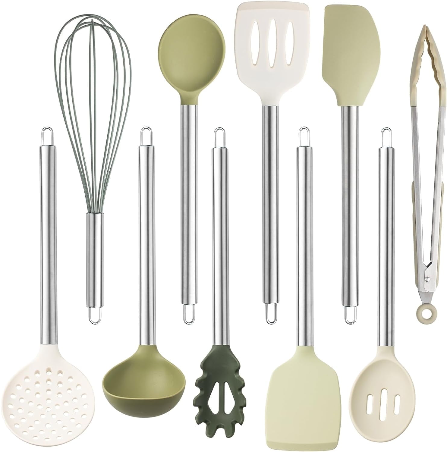COOK WITH COLOR 10-Pc Cooking Utensils Set