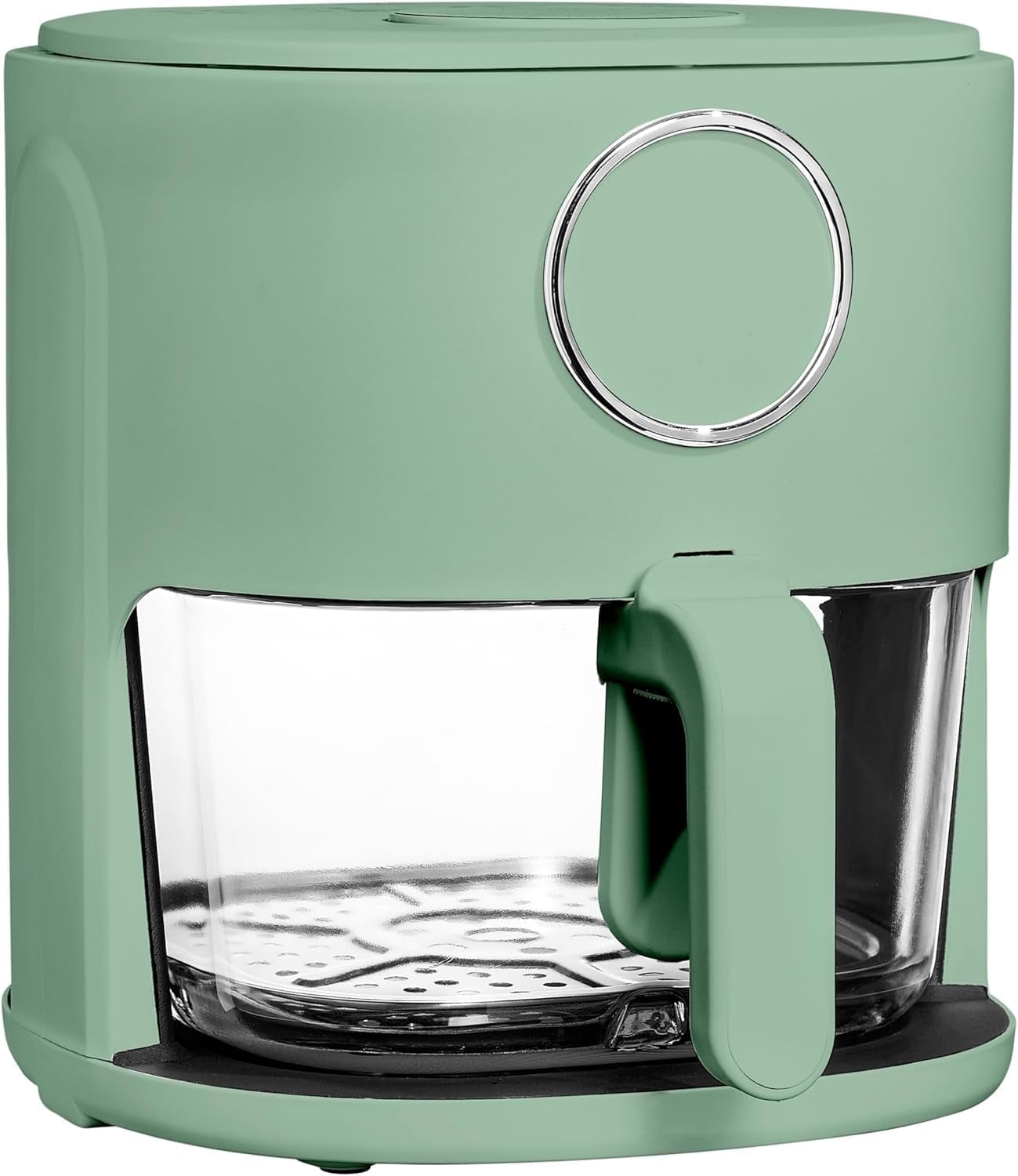 Mercablo Freidora de Aire 4Qt Cristal Verde - Cocina Saludable y Chula 2