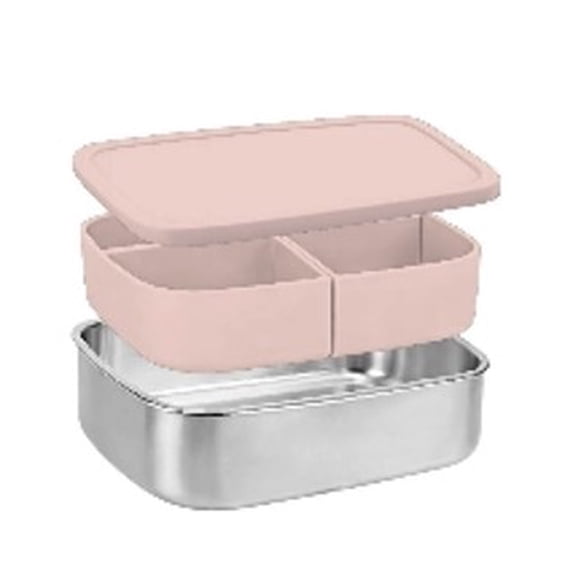 COOK WITH COLOR 5 COMPARTMENT BENTO BOX , BLUSH - Walmart.com