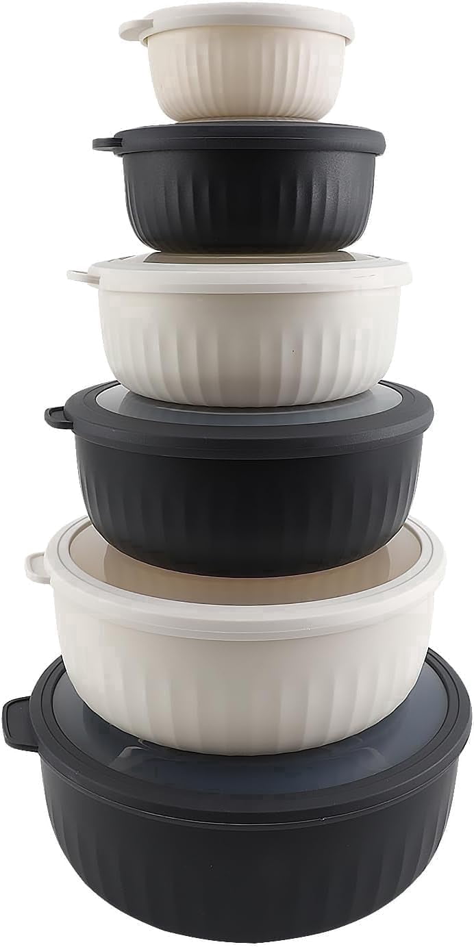 Container To Cook COOK WITH COLOR Meal Prep Containers Wide Mixing Bowls Food Storage ...
