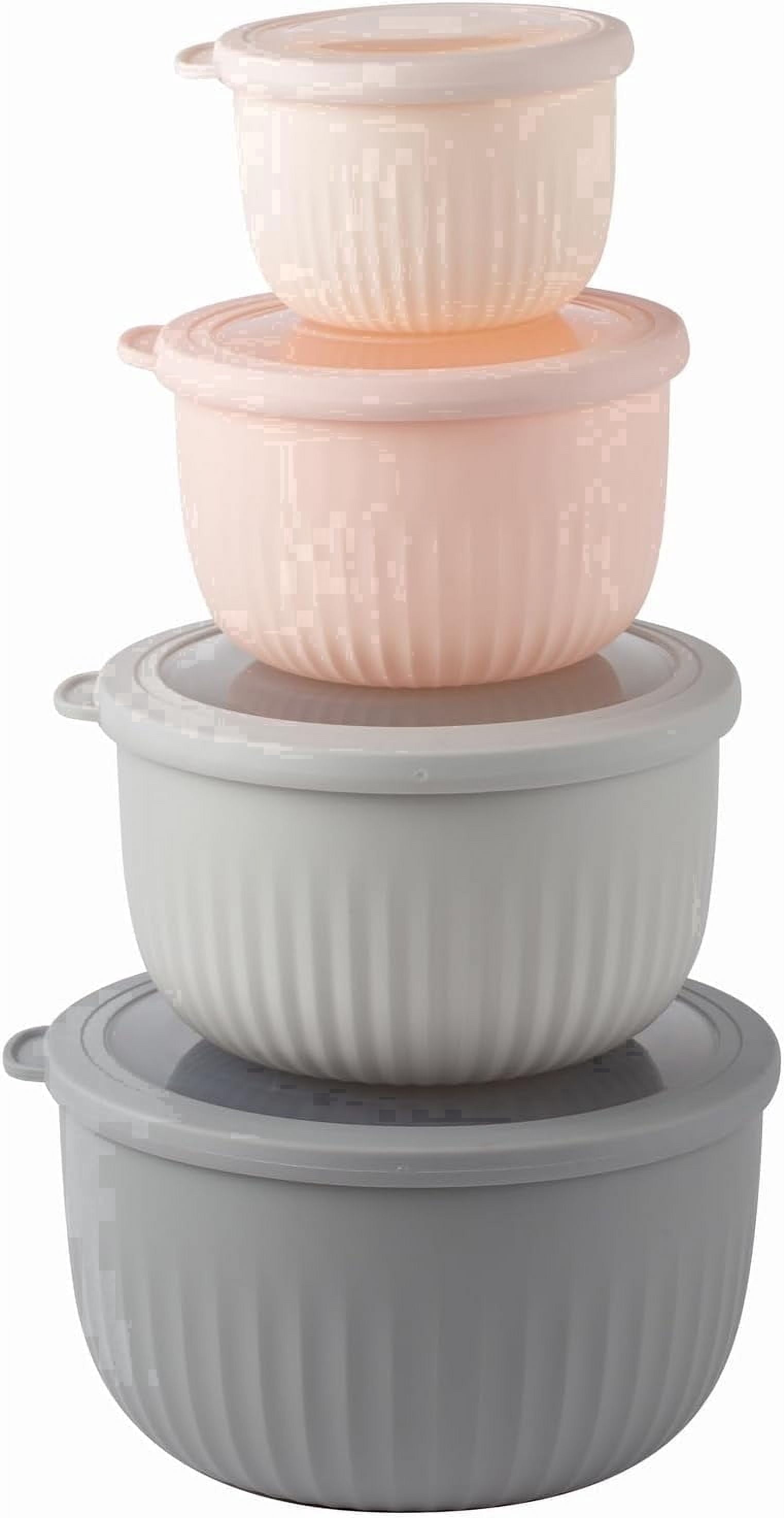 COOK WITH COLOR, Meal Prep Containers, 8 Pcs, Pink Deep - Walmart.com