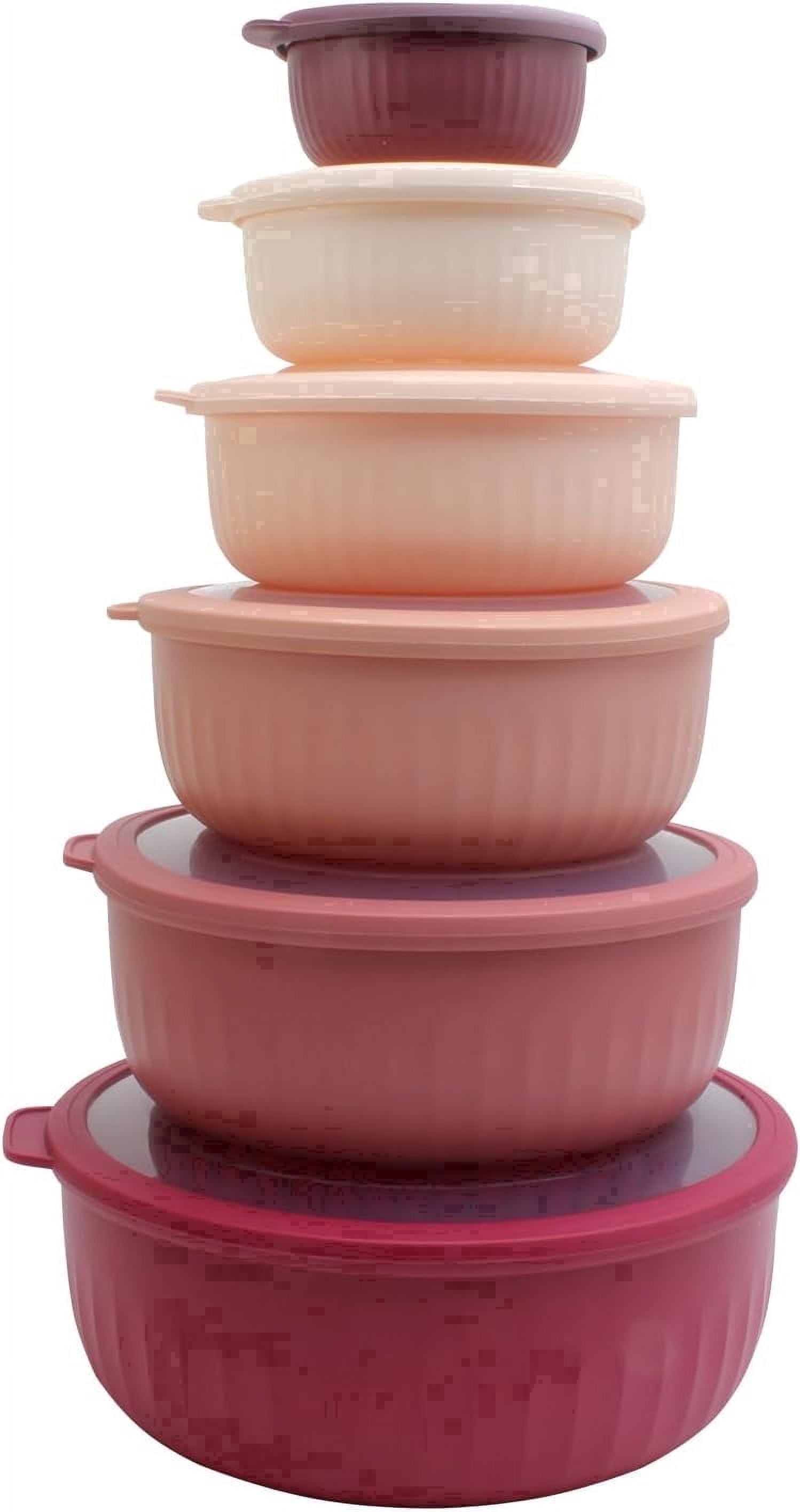 COOK WITH COLOR, Meal Prep Containers, 12 pcs, Rose - Walmart.com