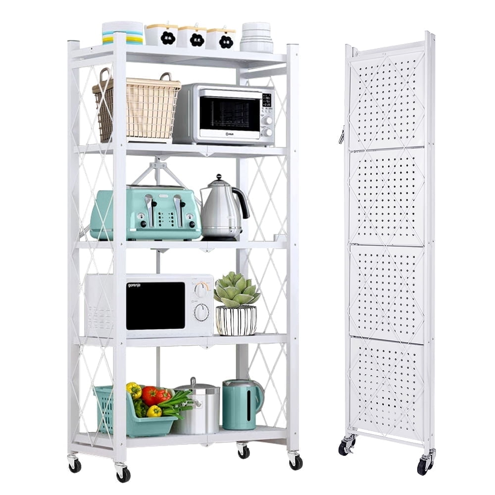 COOKCOK 5-Tier Storage Shelving Unit, Metal Shelf Bangladesh Ubuy