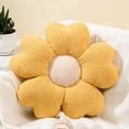 thumbnail image 1 of COOKCOK Flower Pillow, 19.7" Flower Shaped Throw Pillow, Daisy Plush Floor Pillow Seat Cushion Cute Aesthetic Decorative Throw Pillows for Bed Home Sofa Chair Couch Decor, Yellow, 1 of 6