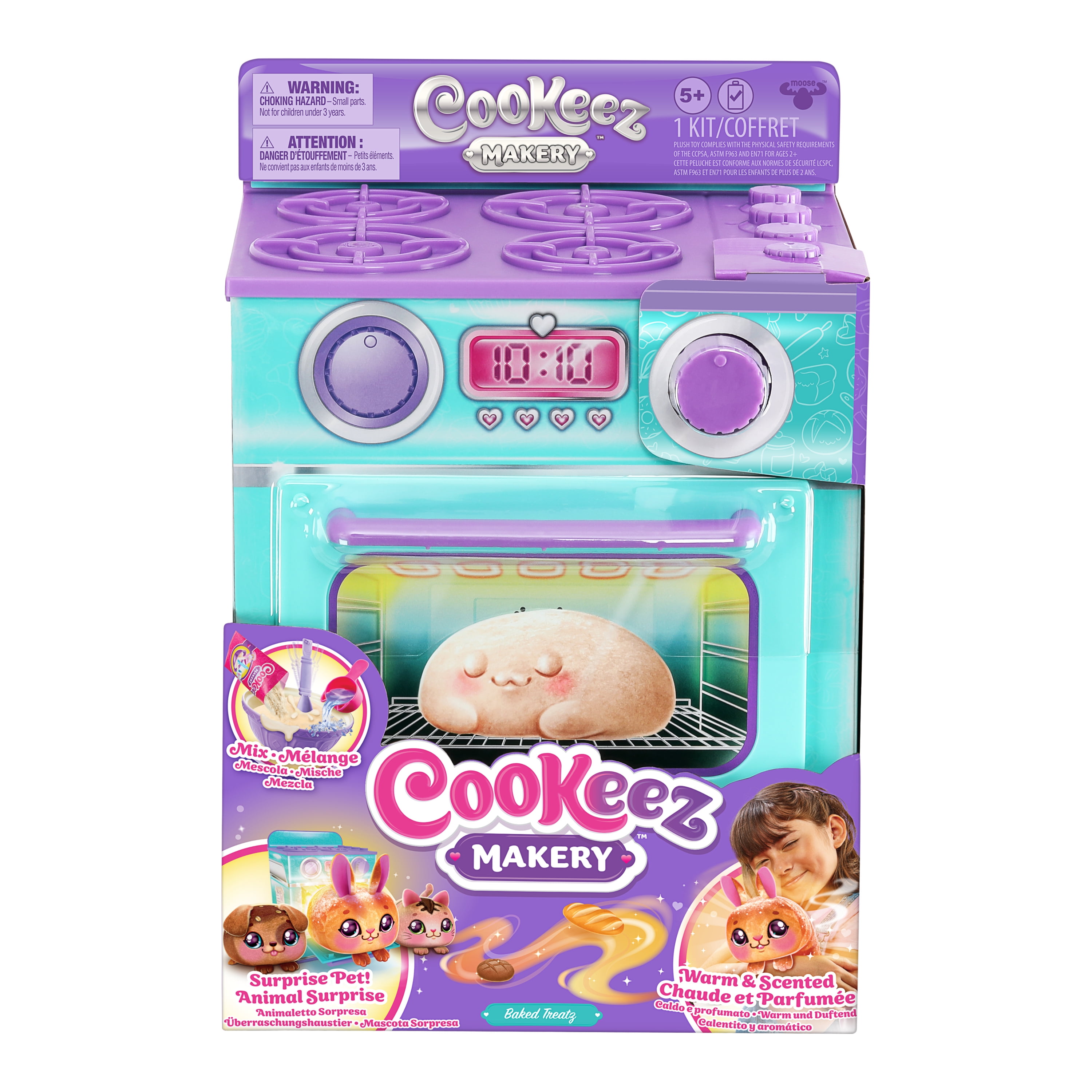 Cookeez Makery - Horno de canela con juego de regalo Increditoyz :  : Juguetes y Juegos