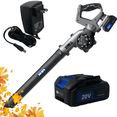 thumbnail image 1 of COOKEY Leaf Blower Cordless, 160 CFM & 3 Speed Levels Brushless Electric Blower with 4.0Ah Battery and Charger, 3 Extension Tubes, Lightweight Battery Leaf blower for Lawn Care,Garage, Garden, Yard, 1 of 6