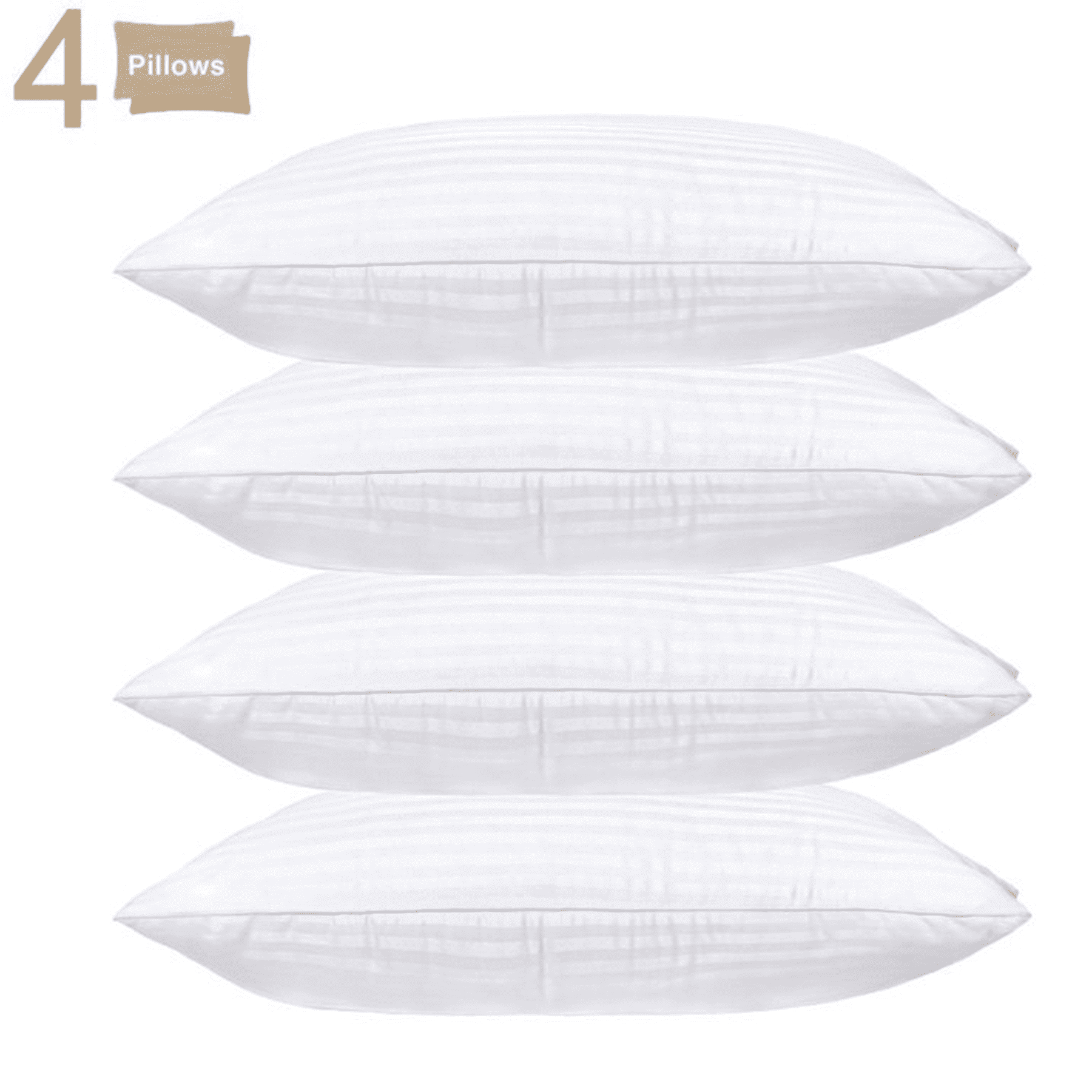Luxury Hotel Queen Pillows (2-Pack) – Cooling Cover & Support