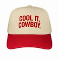 thumbnail image 1 of COOL IT, COWBOY Embroidered Trucker Hat, Bold Western Style Snapback Cap, Adjustable Fit Funny Statement Hat for Summer, Country Concerts, and Everyday Looks, 1 of 5