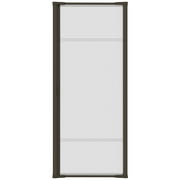 COOL Single Retractable Door Screen-Brown (for 96-in tall x 32-in to 36-in wide doors)