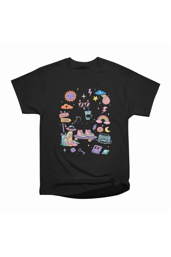 COOL VIBES T-Shirt Tee Gift For Him Merch For Her Apparel For Friend