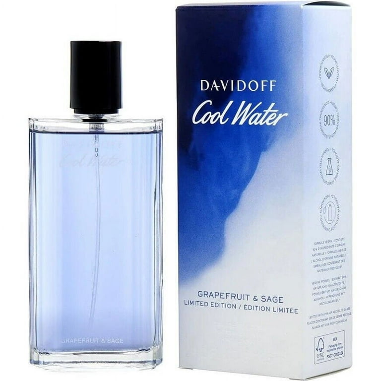 DAVIDOFF Cool Water For Men. Eau De Toilette Spray 4.2 Fl Oz (Pack of 1)