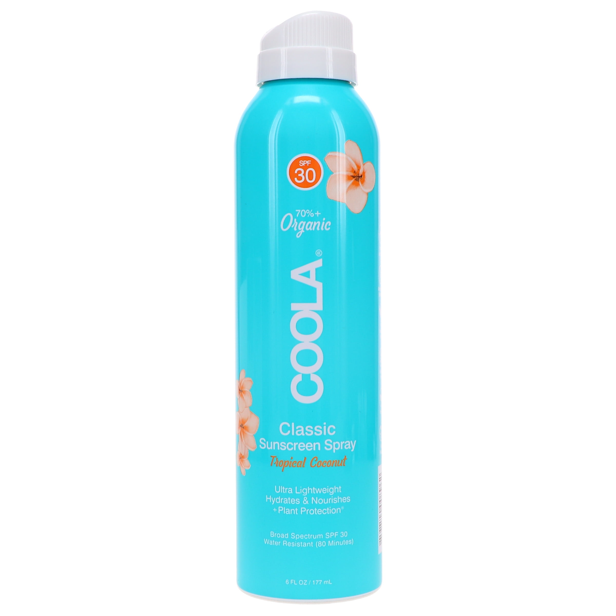 COOLA Classic Sunscreen Spray Tropical Coconut SPF 30 6 oz