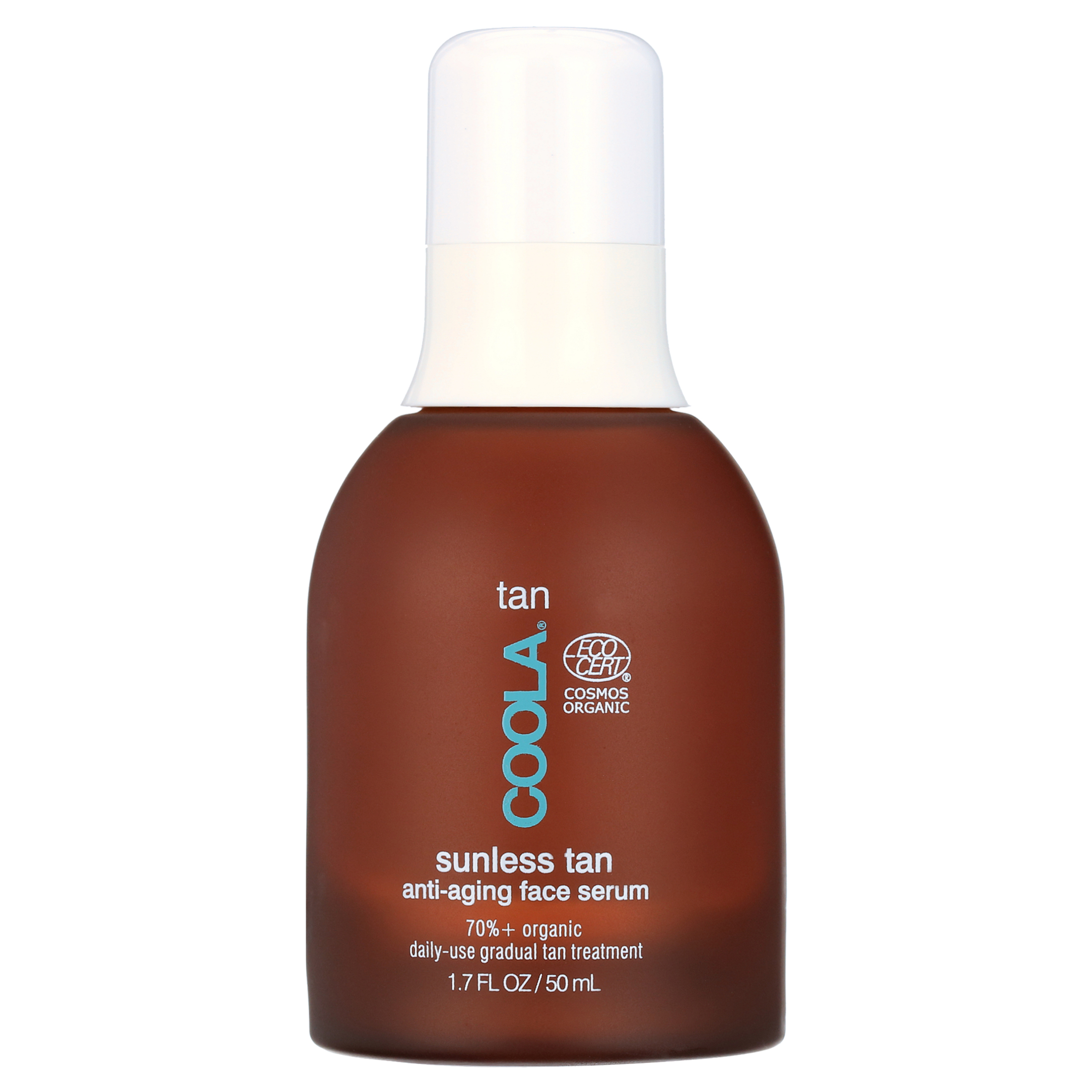 COOLA Organic Sunless Tanner Serum, Self Tan Face Serum for Anti-Aging and Skin Care, Piña Colada, 1.7 fl oz - image 1 of 10