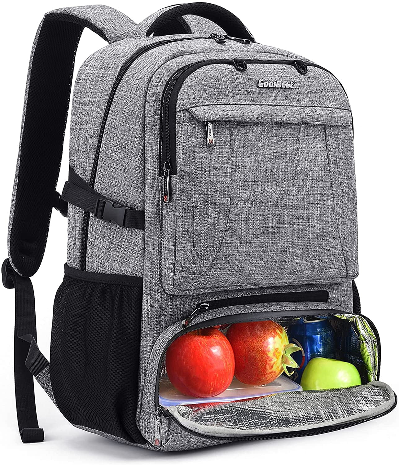 CoolBELL Laptop Backpack, 17.3 Inch Laptop Lunch Backpack with USB
