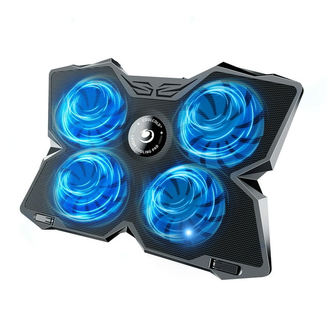 COOLCOLD Laptop Cooling Pad,Laptop Cooler for 12"17.3" Laptops, Laptop