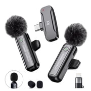 COOLCOLD MicrophoneWK1 for Computer, Gaming, Streaming, Recording & Podcasts - AI Noise Cancellation + Cardioid Sound - Black
