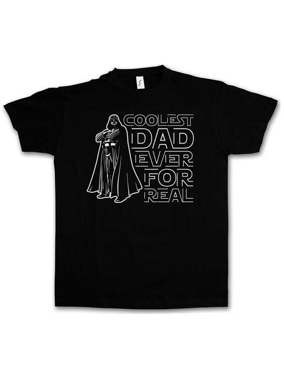 COOLEST DAD EVER T-SHIRT - Star Fun Luke Darth Wars Daddy Vader Imperial T-Shirt