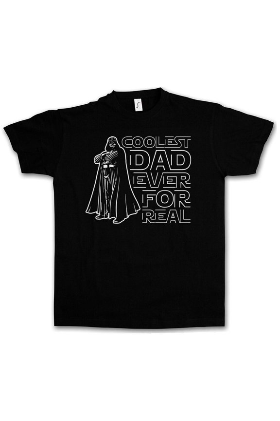 COOLEST DAD EVER T-SHIRT - Star Fun Luke Darth Wars Daddy Vader Imperial T-Shirt