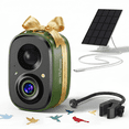 thumbnail image 1 of COOLFLY 2.5K Smart Bird Feeder Camera with Solar Panel & Gooseneck Mount, AI Bird Identification, Wireless Outdoor Bird Watching Camera, 1 of 7