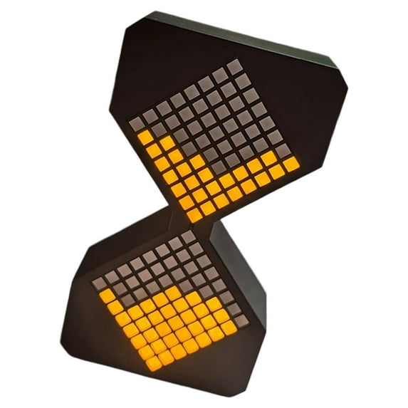 COOLHOOD 1-30 Minutes Desk Clock With 128 LED Beads And Dynamic Flows ...