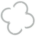 thumbnail image 1 of COOLHOOD 1 Pair Propeller Guard Replacement for UAV Shock Resistant Collision Proof Rings Enhances Flight, 1 of 3
