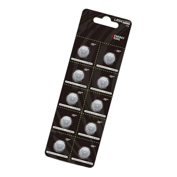COOLHOOD 10/20Pcs/pack AG10 Button Cell Batteries High Performances 1.5V Power for Electronics Toy and Remote Controls