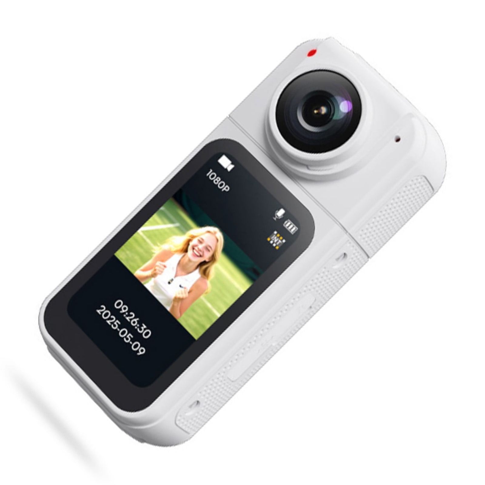 ORDRO M3 5K HD Video Camera – 3.5" Screen, 180° Rotating Lens, 10x Digital Zoom