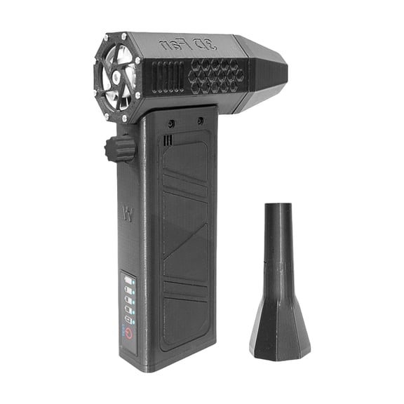 COOLHOOD 140000RPM Dry Blower Hair Dryer Powerful Fan Cordless Blower Computer Vacuum Rechargeable Reusable