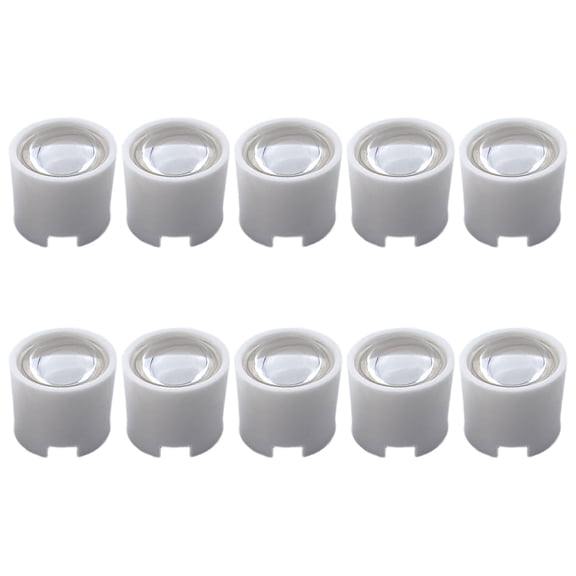 COOLHOOD 15 Degree LED Lens Reflector Collimator for LEDs Offering High Light Output and Wide Temperature Ranges Tolerance