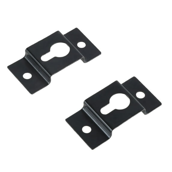 COOLHOOD 1pair Speakers Wall Mount Hook for Surround Speakers Secure &Durability Metal Designs for Space Saving Music Equipment