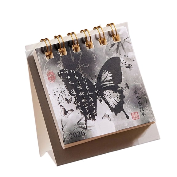 COOLHOOD 2026 Daily Schedule Planner Home Office Decors Desk Organizers Standing Desk Calendar Monthly Desktop Calendar
