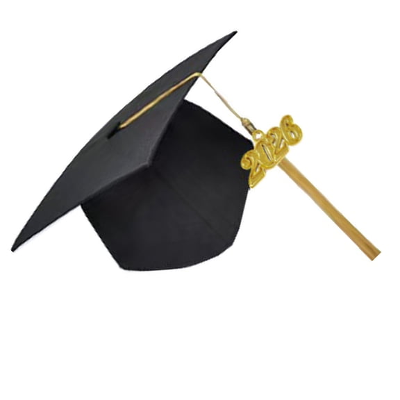COOLHOOD 2026 Graduation Bachelor Cap Classical Design Comfortable Breathable Cloth for Adult Ceremony Formal Event