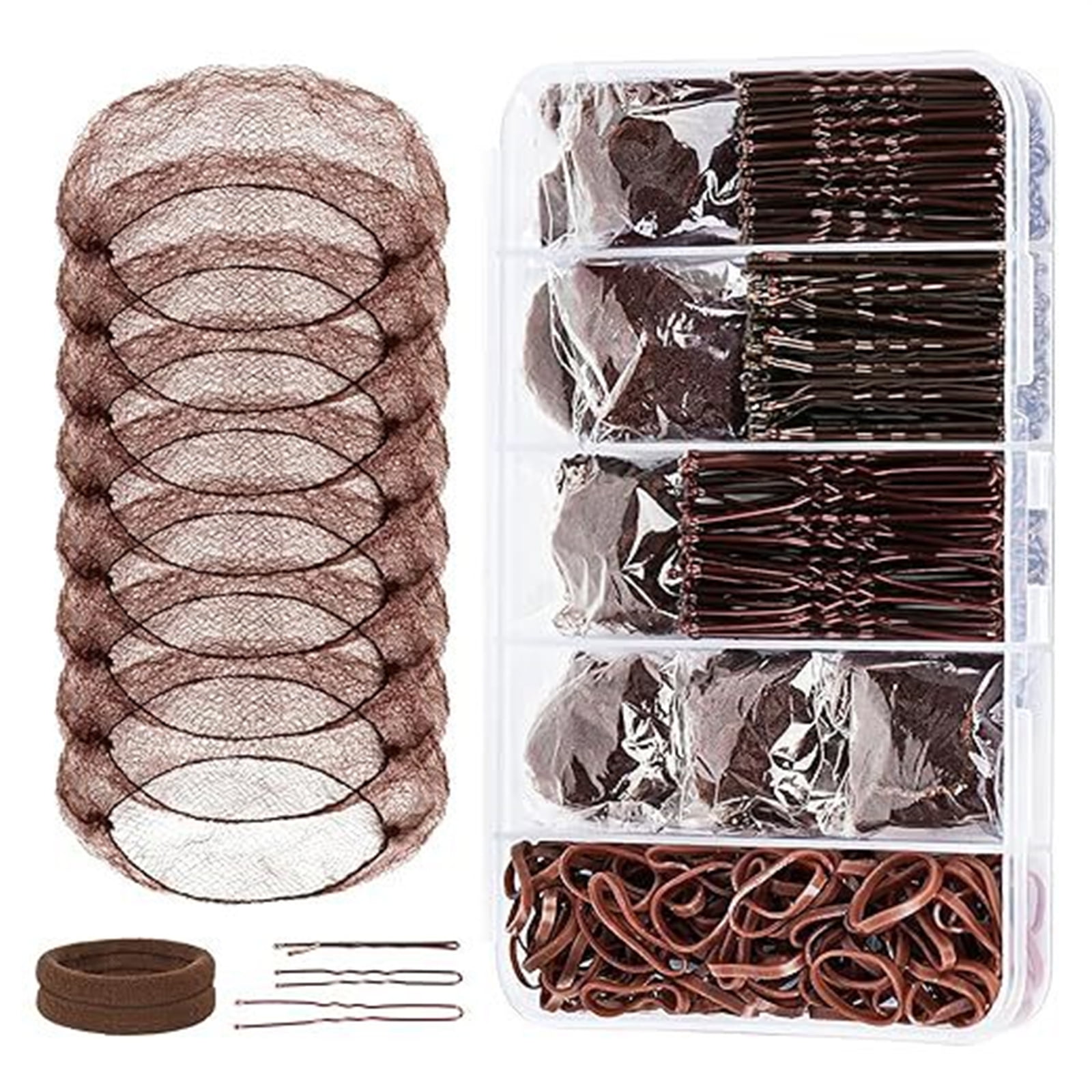 COOLHOOD 260 Pieces Dance Hair Accessories Set Includes U Shaped Pins ...