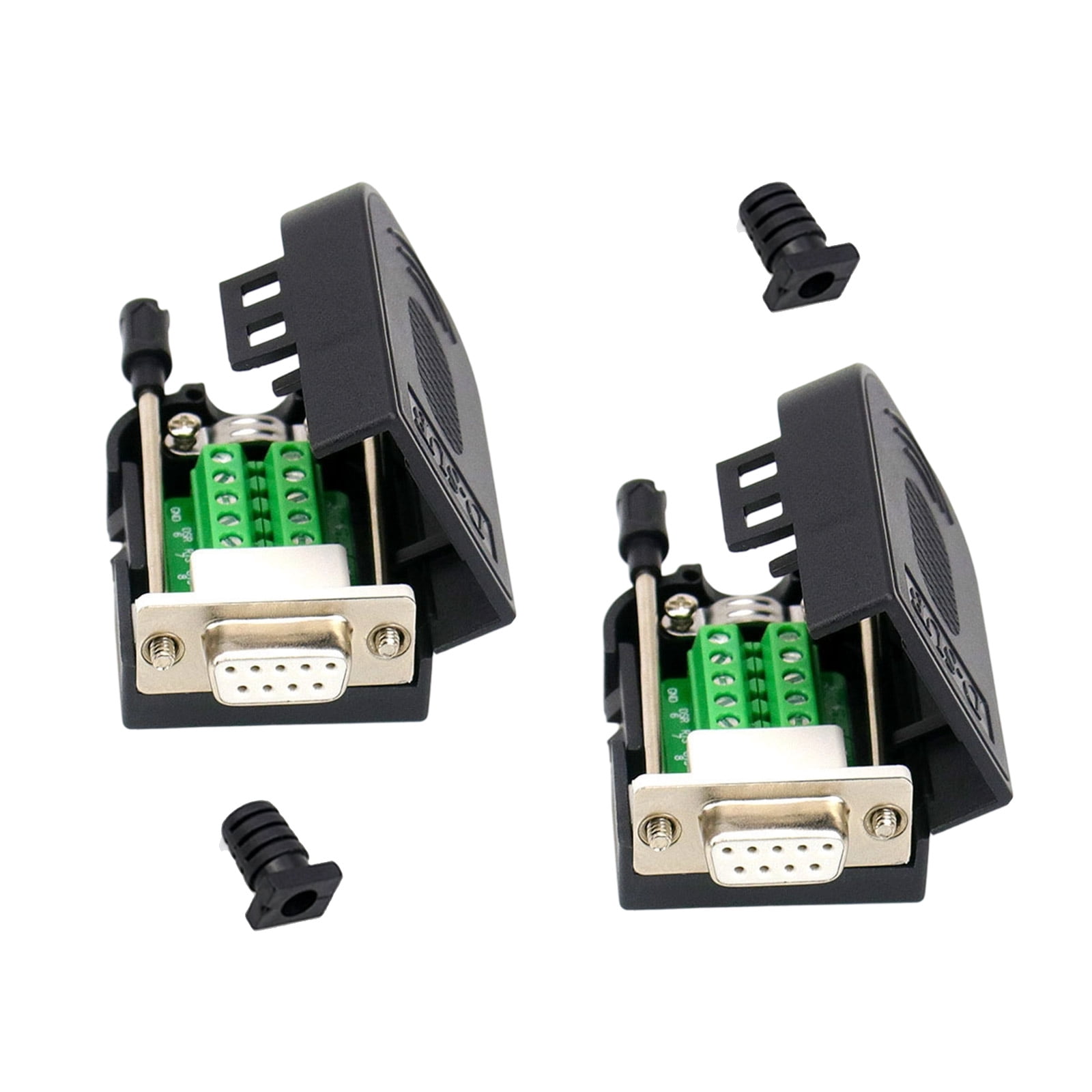 Pp2 Adapter Module COOLHOOD 2Packs DB9pin Adapters Solderless 9Pin D SUB RS232 RS485 ...