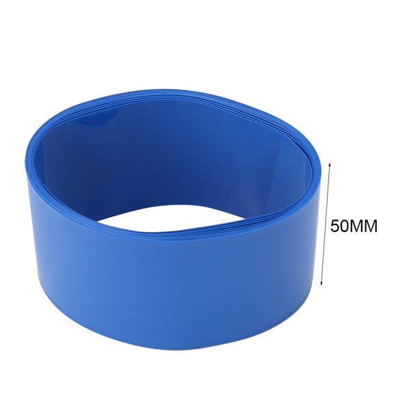 COOLHOOD 2m 18-75mm Width 14500 18650 26650 Pvc Heat Shrinkable Sleeve Packaging Shrink Film Outer Casing Skin