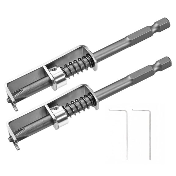 COOLHOOD 2pack PH2 Screwdriver Set With Anti Drops Spring Mechanism For Efficient And ReliabIility Tool Use