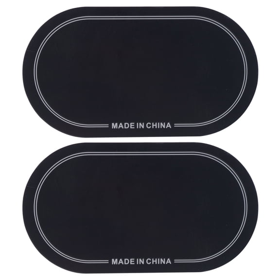 COOLHOOD 2pcs Pedal Drum Patches Skin Replacement Self-Adhesive Drumhead Patchs Protector for Kick Bass Durm Parts