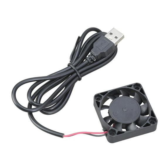 COOLHOOD 40x40x10mm USB 5V Cooling Fan Brushless Motor Low Vibrations Silents Operations For Electronics Small Spaces