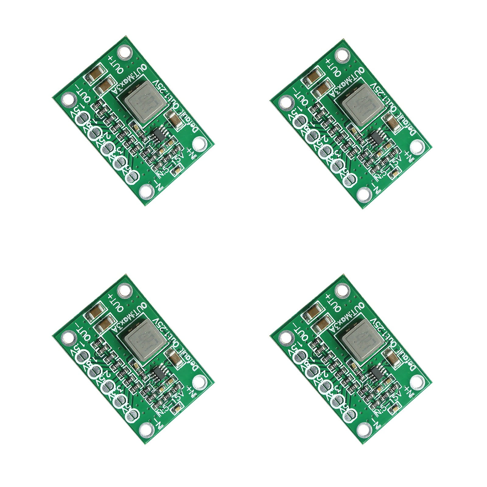 COOLHOOD 4Pcs CA1235 Power Conversion Module Adjustable Step Down ...