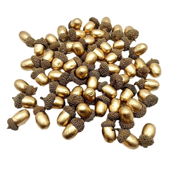COOLHOOD 50Pcs Artificial Pine Cones Realistic Simulation Pinecones for Christmas Wreath Festival Decorations Photoraphy Props