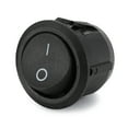 thumbnail image 1 of COOLHOOD 5Pcs 250V 125V Round Boats Marine Toggle Switches 2 Pin 2 Positions Rockers Switches Power Button Switches, 1 of 3