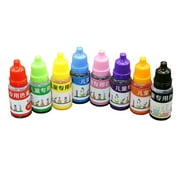 COOLHOOD 8 Colors 10ml Liquid Epoxy Resin Pigment Handmade Coloring Colorants Jelly