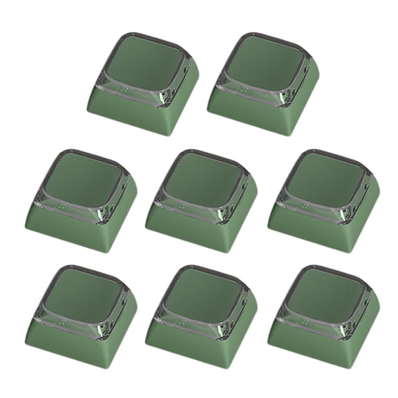 COOLHOOD 8pcs XDA Height Backlight Keycap Set for Mechanical Keyboards with Durability PC in Classical Color Optional
