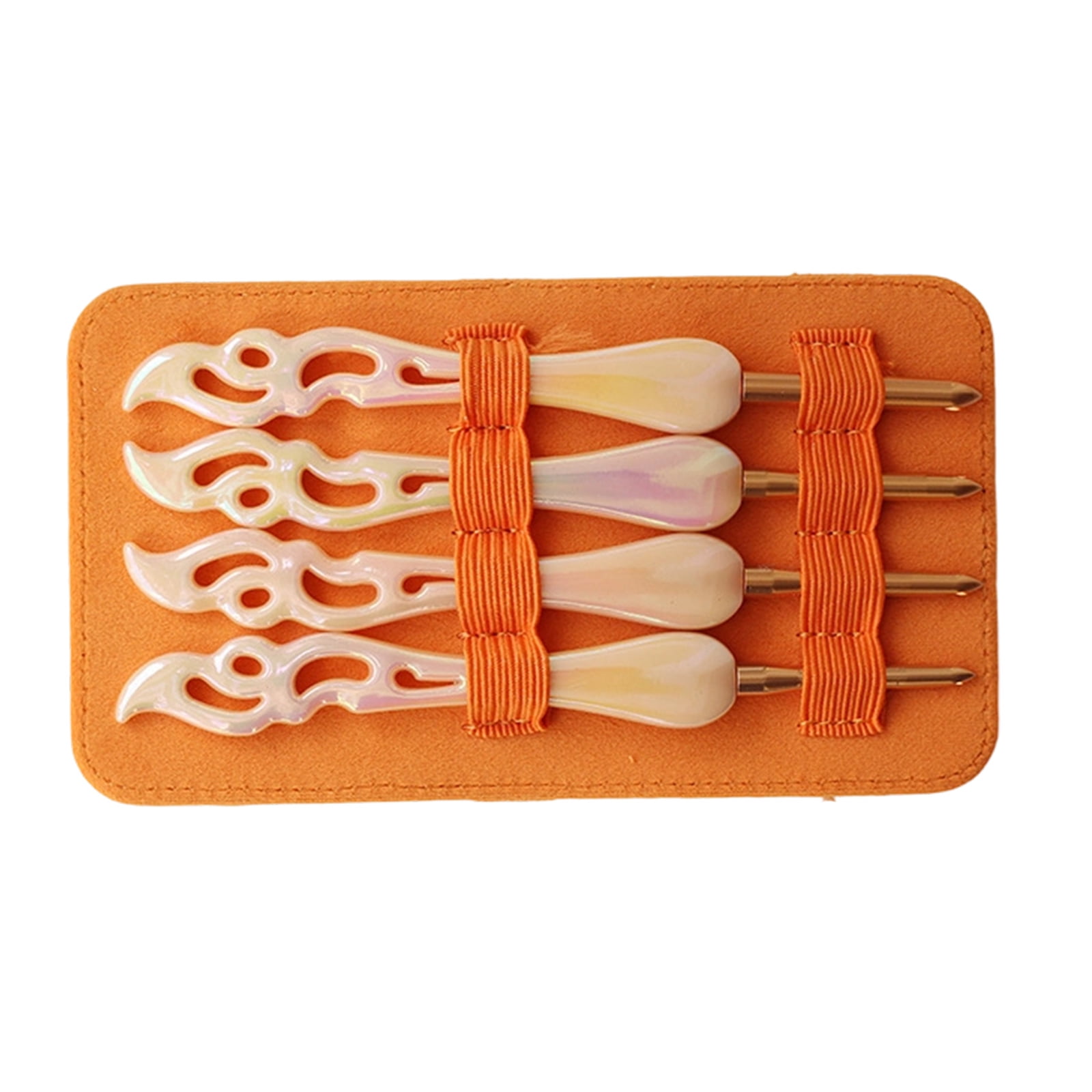 COOLHOOD Acrylic Crochet Hook Set Ergonomic Designs Comfortable Grip Ideal For Handmade Enthusiasts And Projects