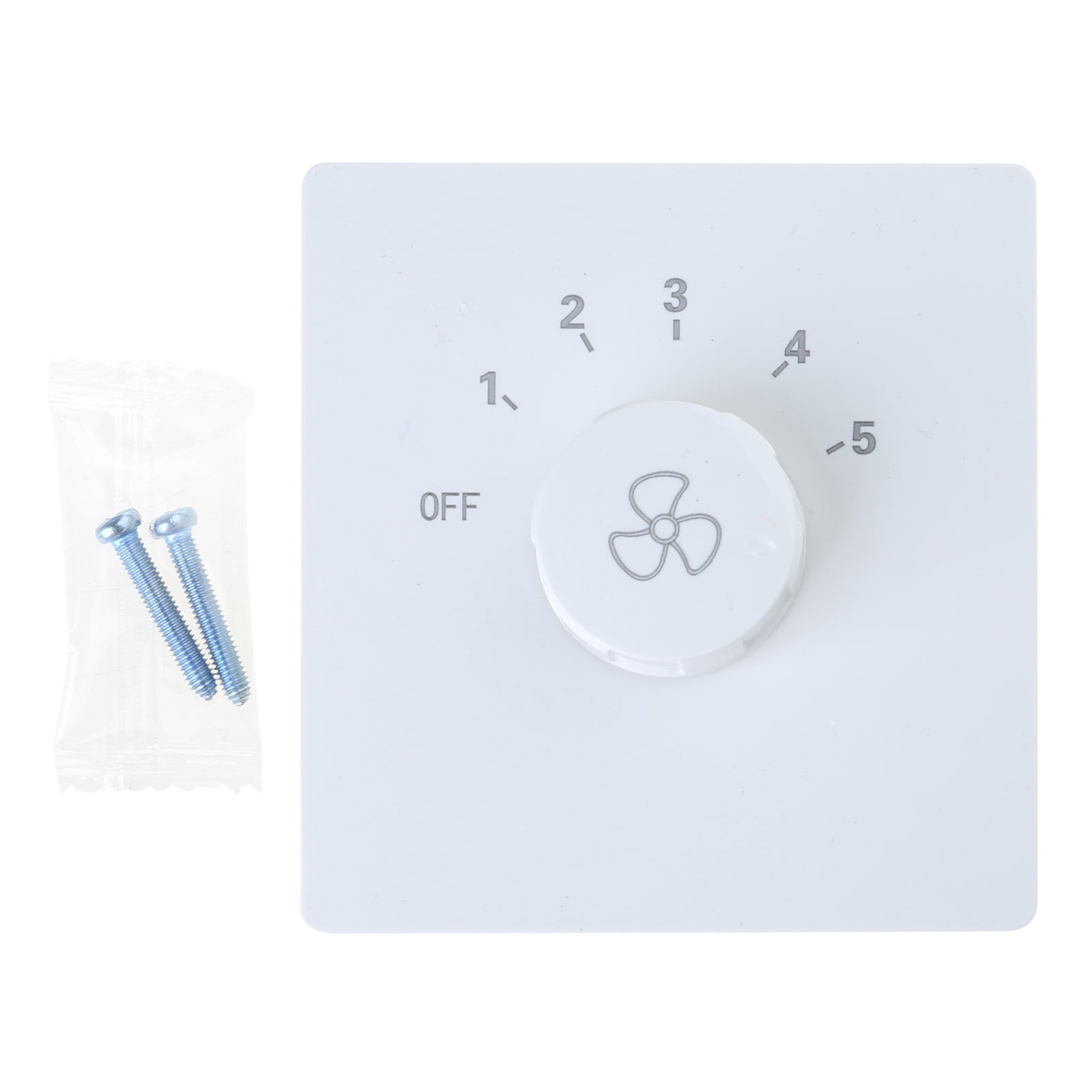 Fan Control Button COOLHOOD Adjustable 5 Gear Fan Speed Controller Type 86 Ceiling Fan ...