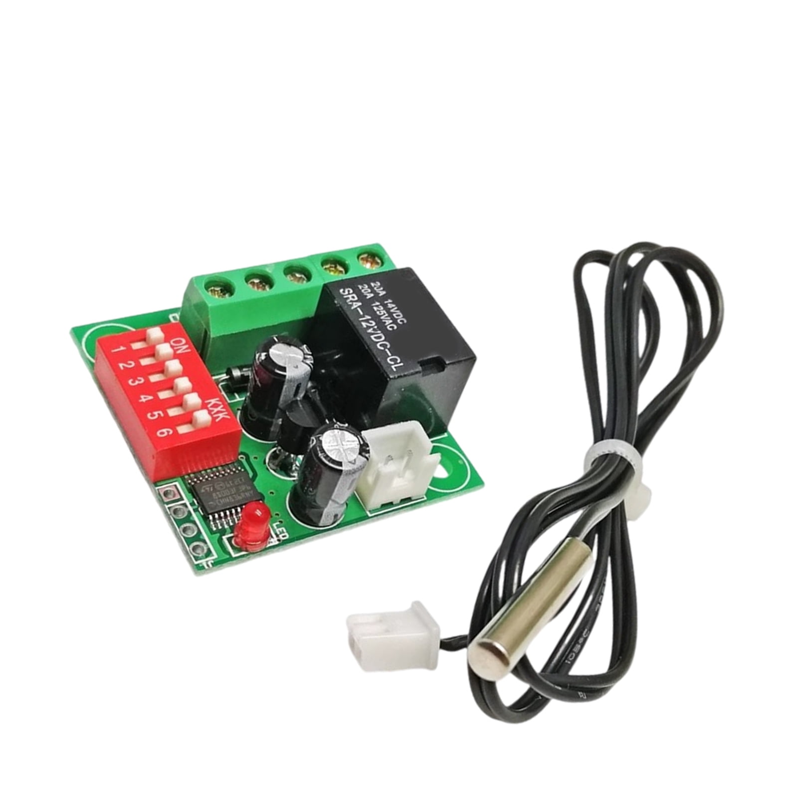 COOLHOOD Adjustable Temperature Control Switcher 12V Heat Dissipation ...