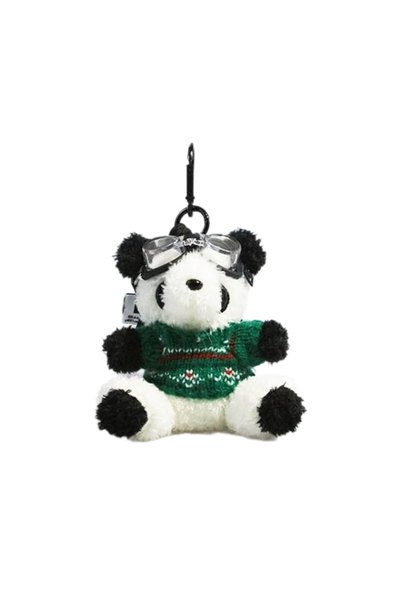 Adorable Bear Keychain Flying Bear Pendant for Bags and Keys Panda Keyring Animal Decor